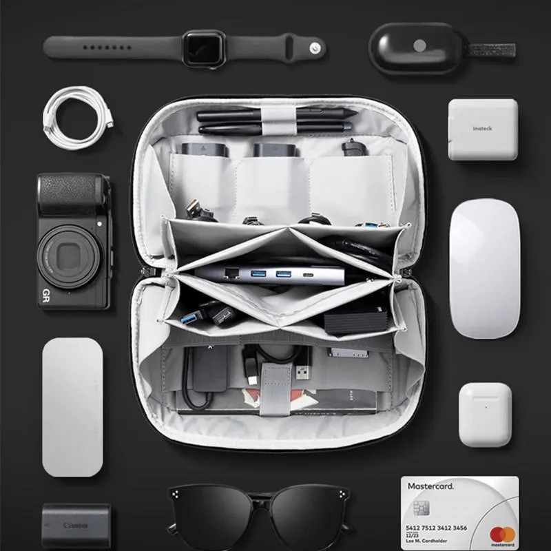 Power Bank - Multifunctionele digitale accessoires tas, verbeterde waterdichte