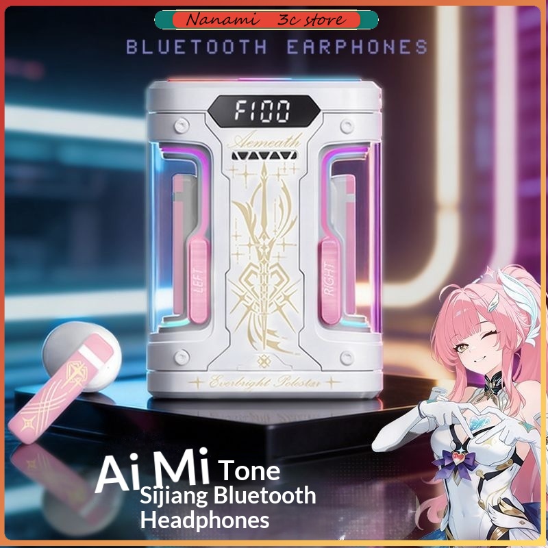 Headphones Wireless - Anime Elysia TWS Bluetooth Oortelefoon Semi-In-Ear