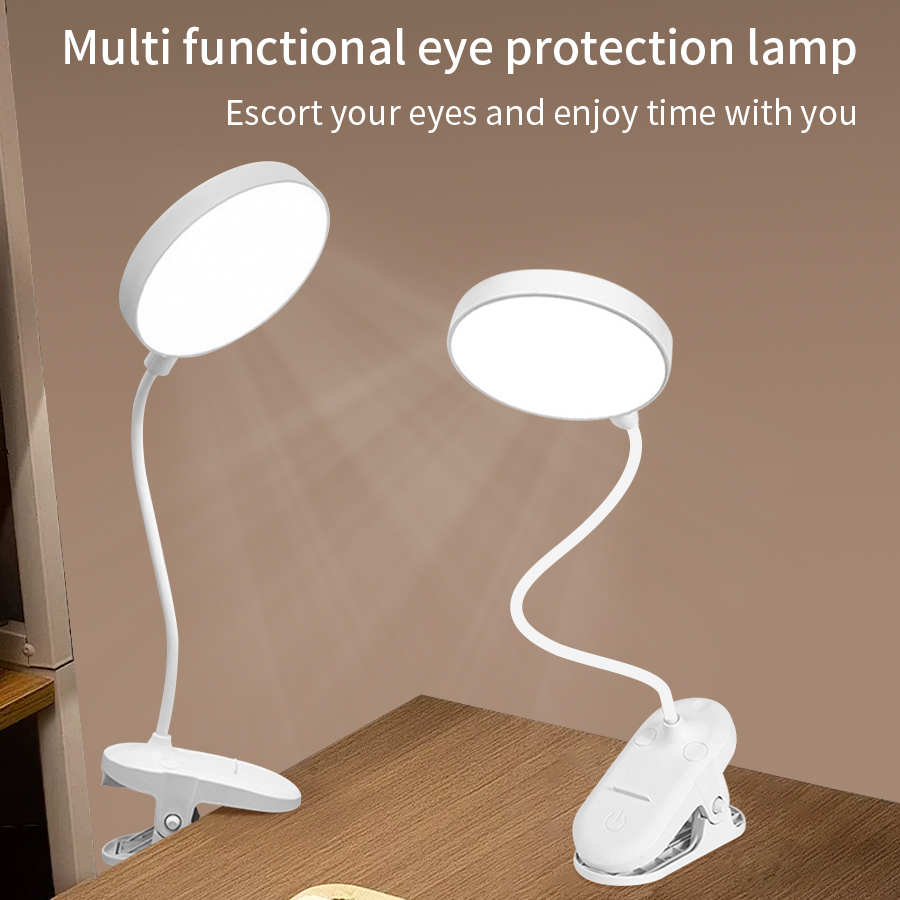 Phone Holder - LED Clip Bureaulamp 360 ° Flexibele,