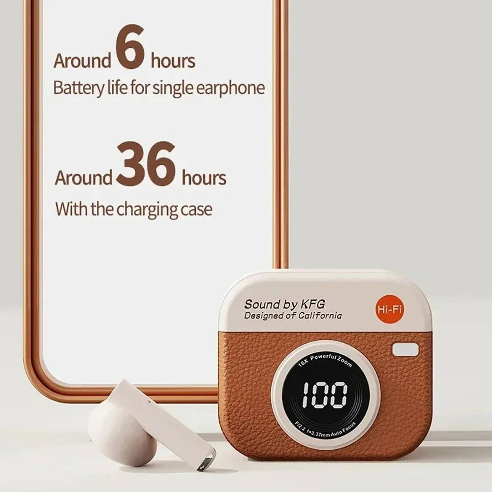 KEBIDUMEI Bluetooth 5.4 Oordop - Wireless Charger recensie en prijs