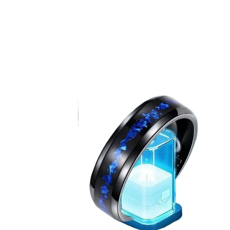 Slimme ring met blauw gouden f - Smart Watch recensie en prijs
