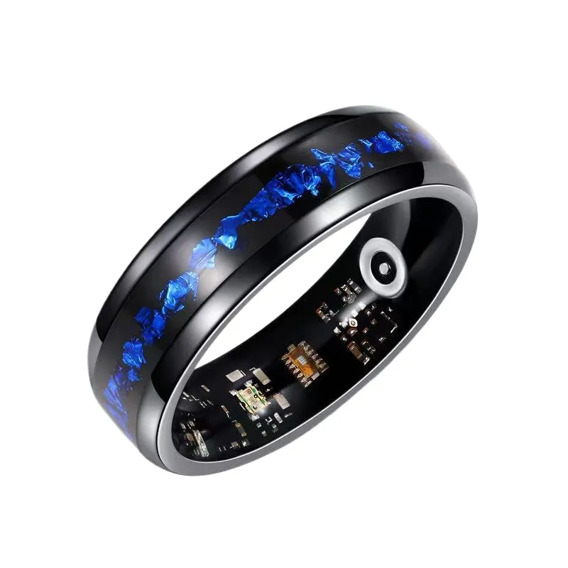 Slimme ring met blauw gouden f - Smart Watch recensie en prijs