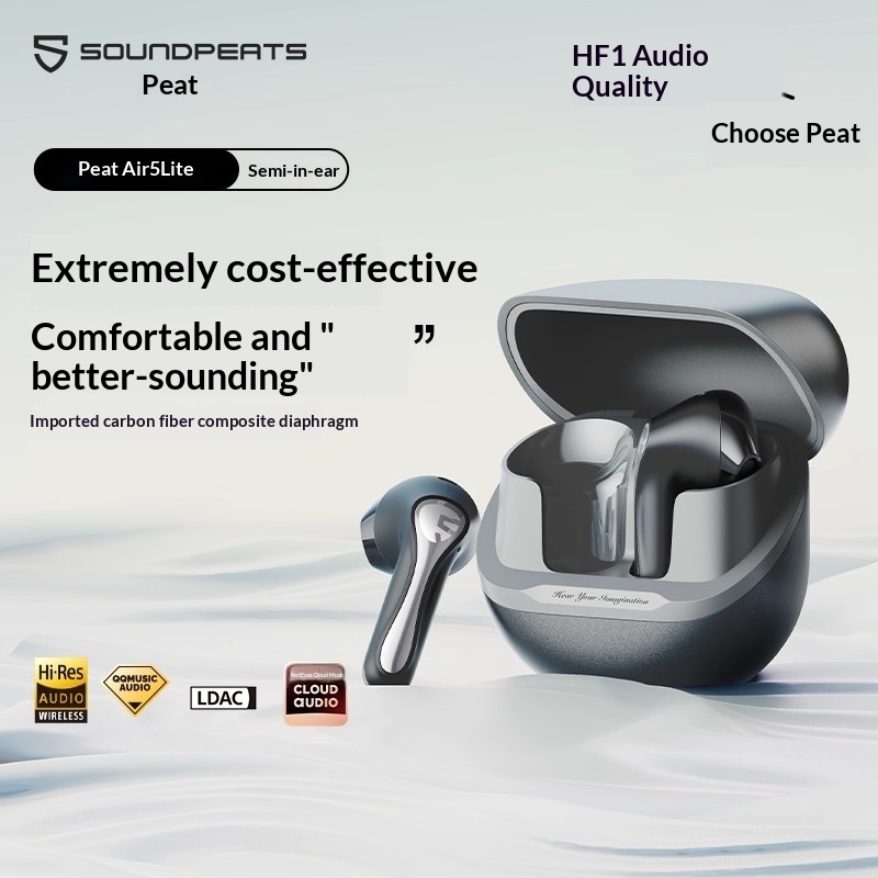 SoundPEATS Air5 Lite Bluetooth - Headphones Wireless recensie en prijs