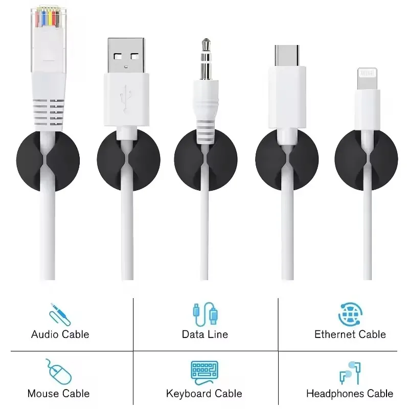 5/50 stuks mini-kabelorganizer - Cable Organizer recensie en prijs