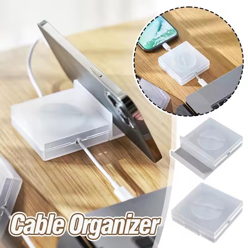 Draagbare transparante kabelor - Cable Organizer recensie en prijs